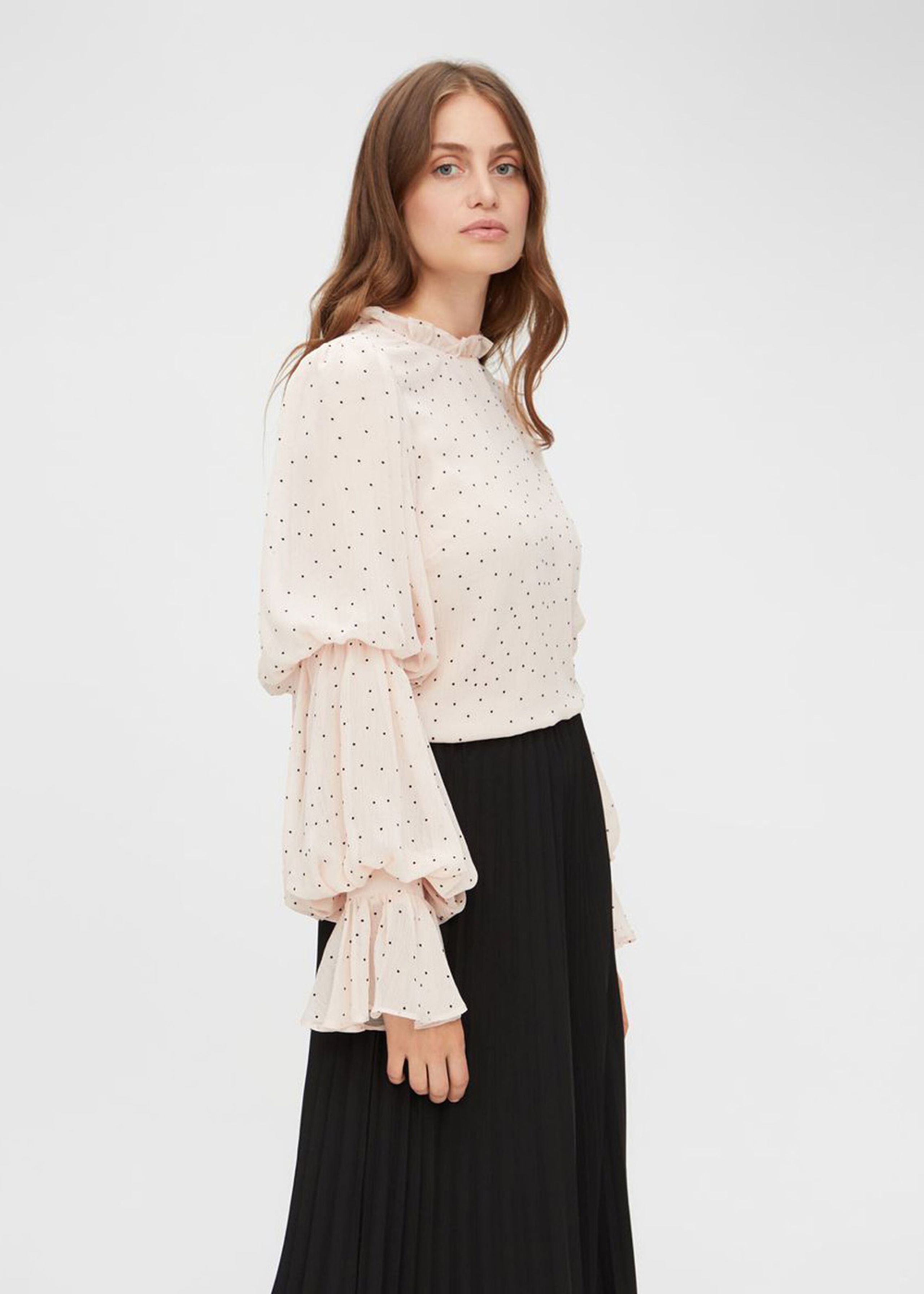 Y.A.S - Blouse - YASTroya Top - Whisper Pink