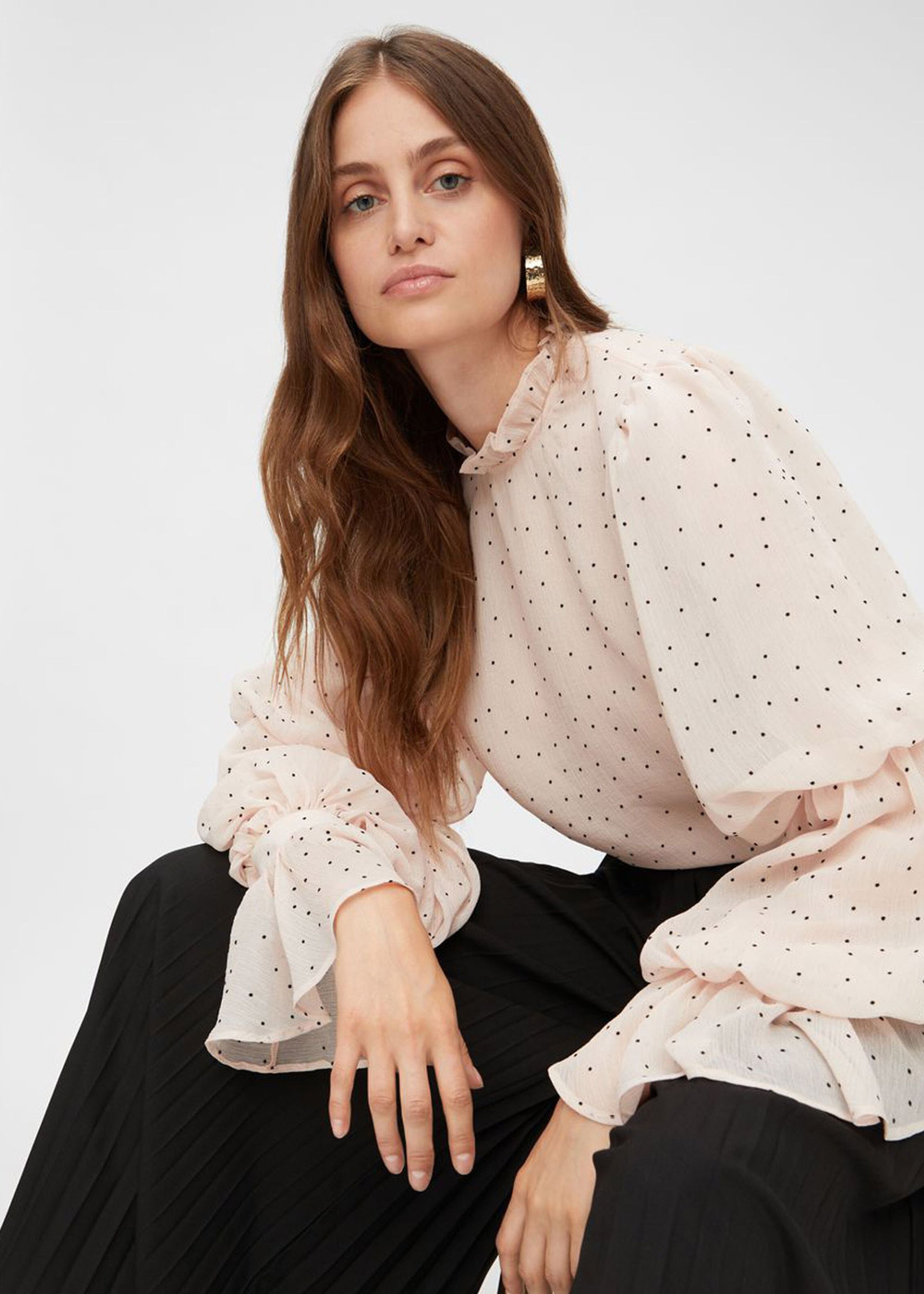 Y.A.S - Blouse - YASTroya Top - Whisper Pink