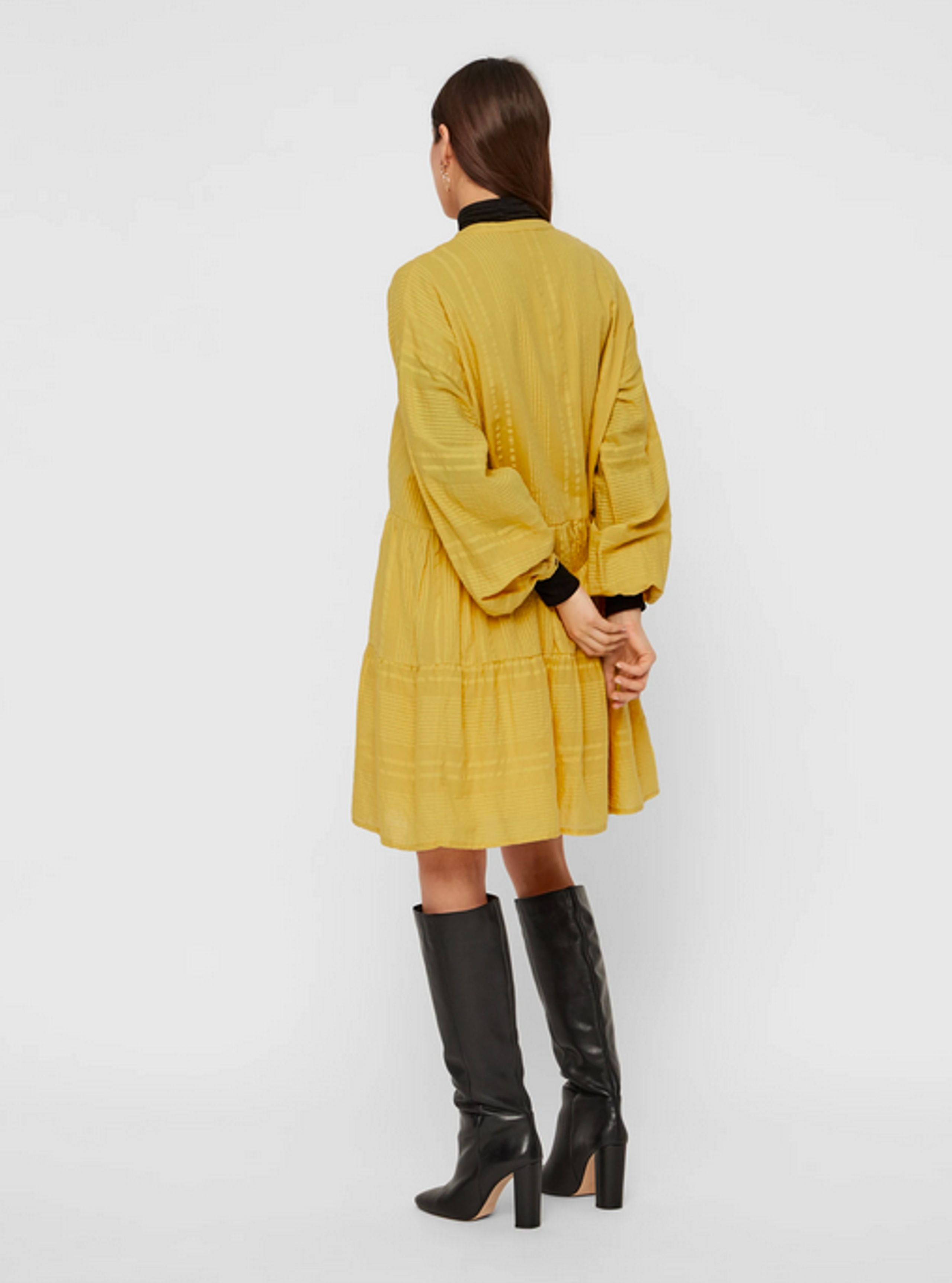 Y.A.S - Dress - YASCoco LS Dress - Bamboo (Yellow)