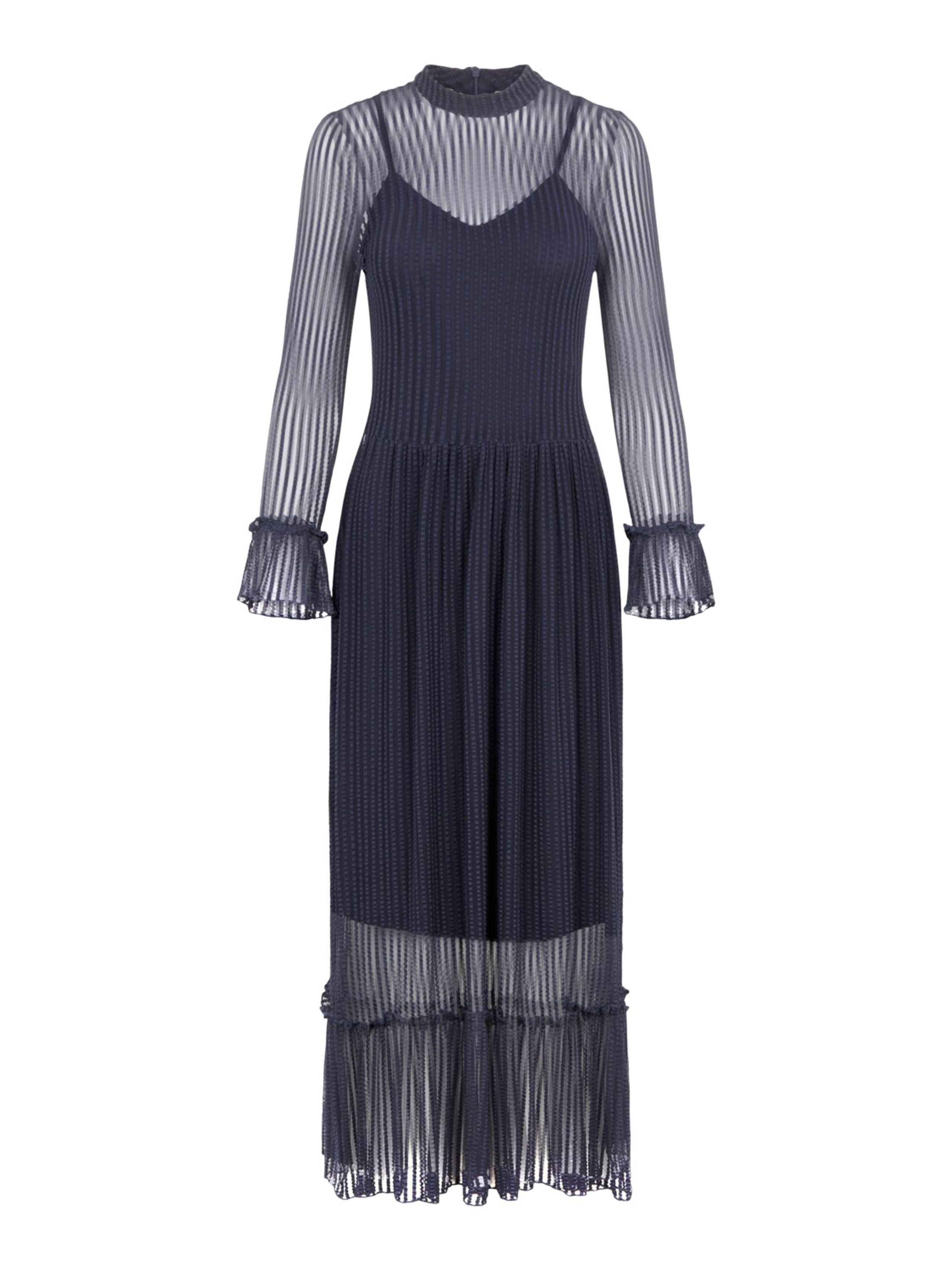 Y.A.S - Kjole - YASRosy Dress - Dark Sapphire