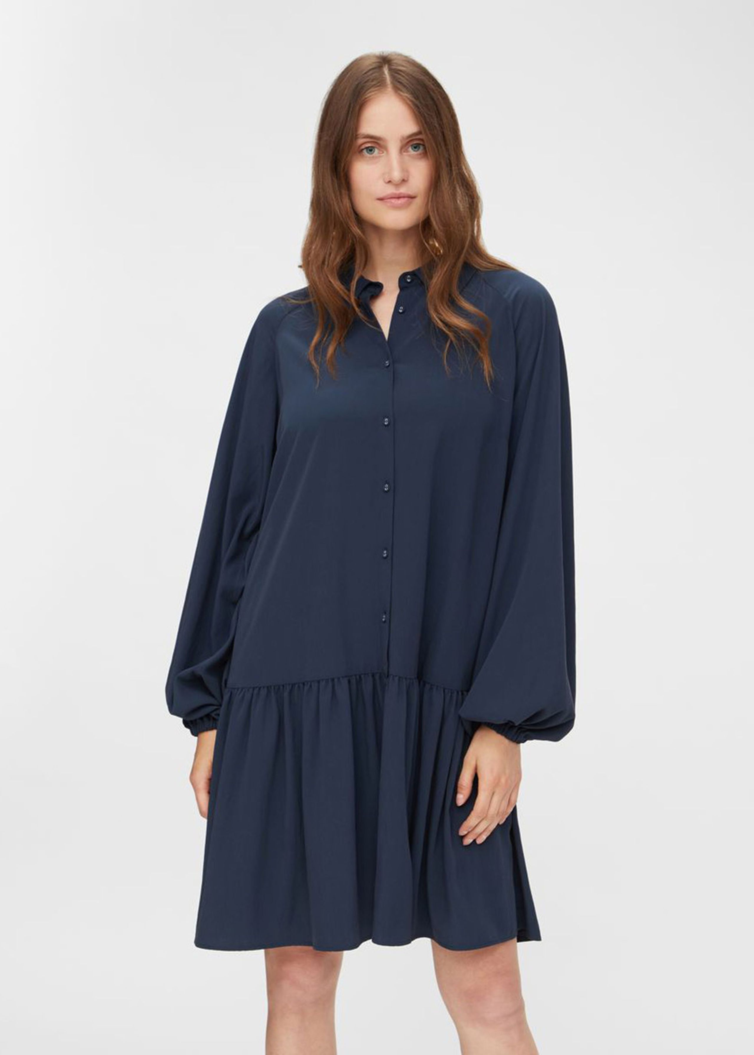 Y.A.S - Kjole - YASLina Shirt Dress - Sky Captain