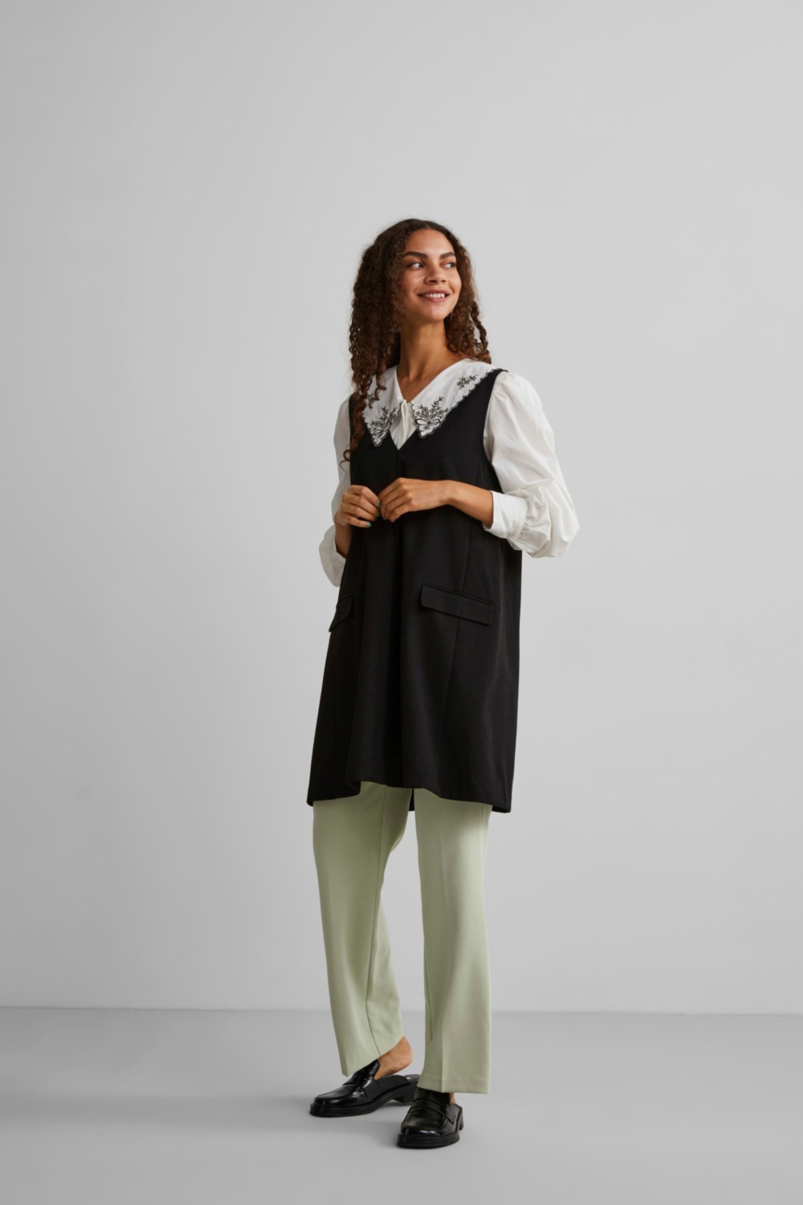 Y.A.S - Dress - YASMalea SL Spencer - Black