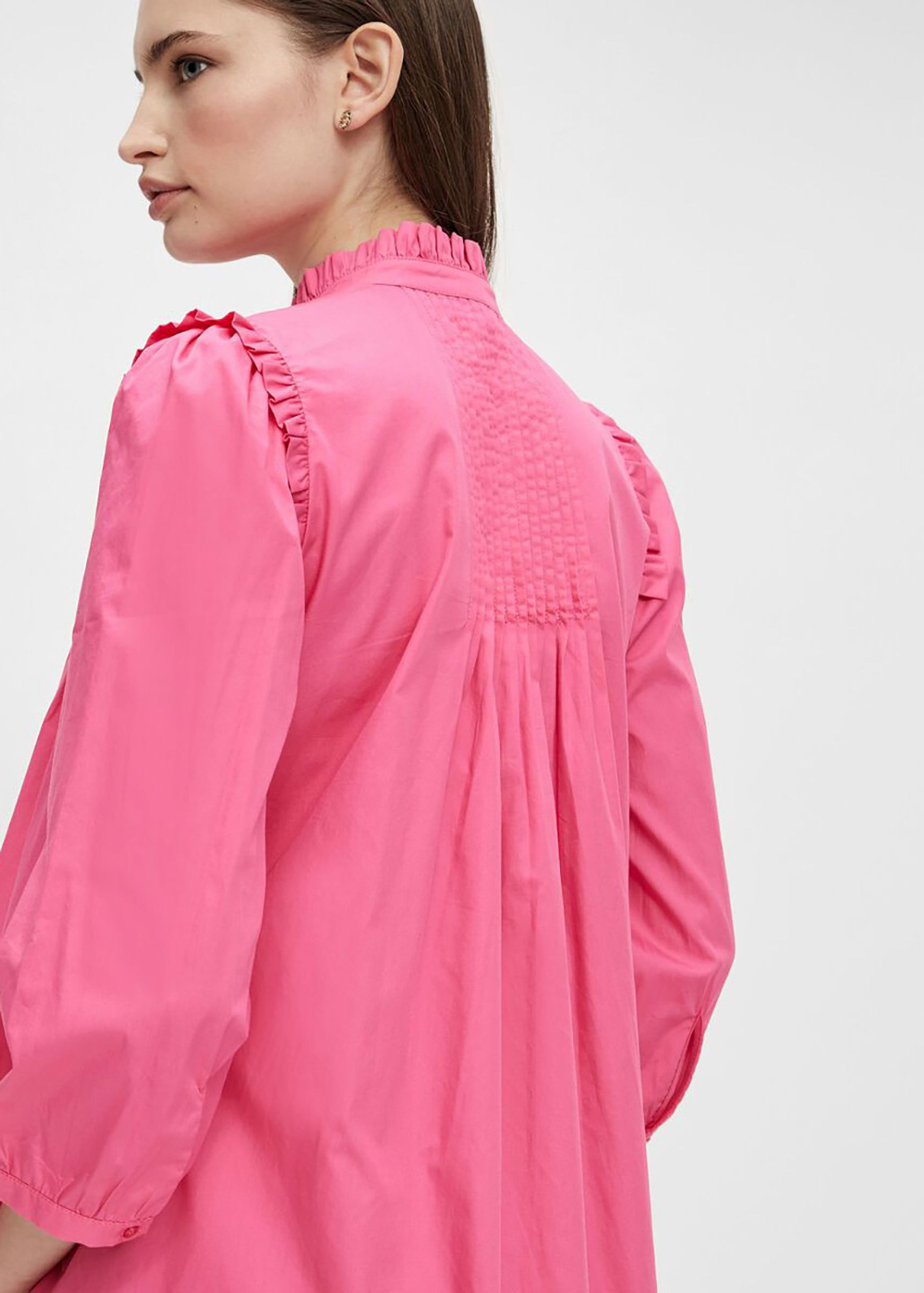 Y.A.S - Dress - YASRobbia 3/4 Dress - Fandango Pink