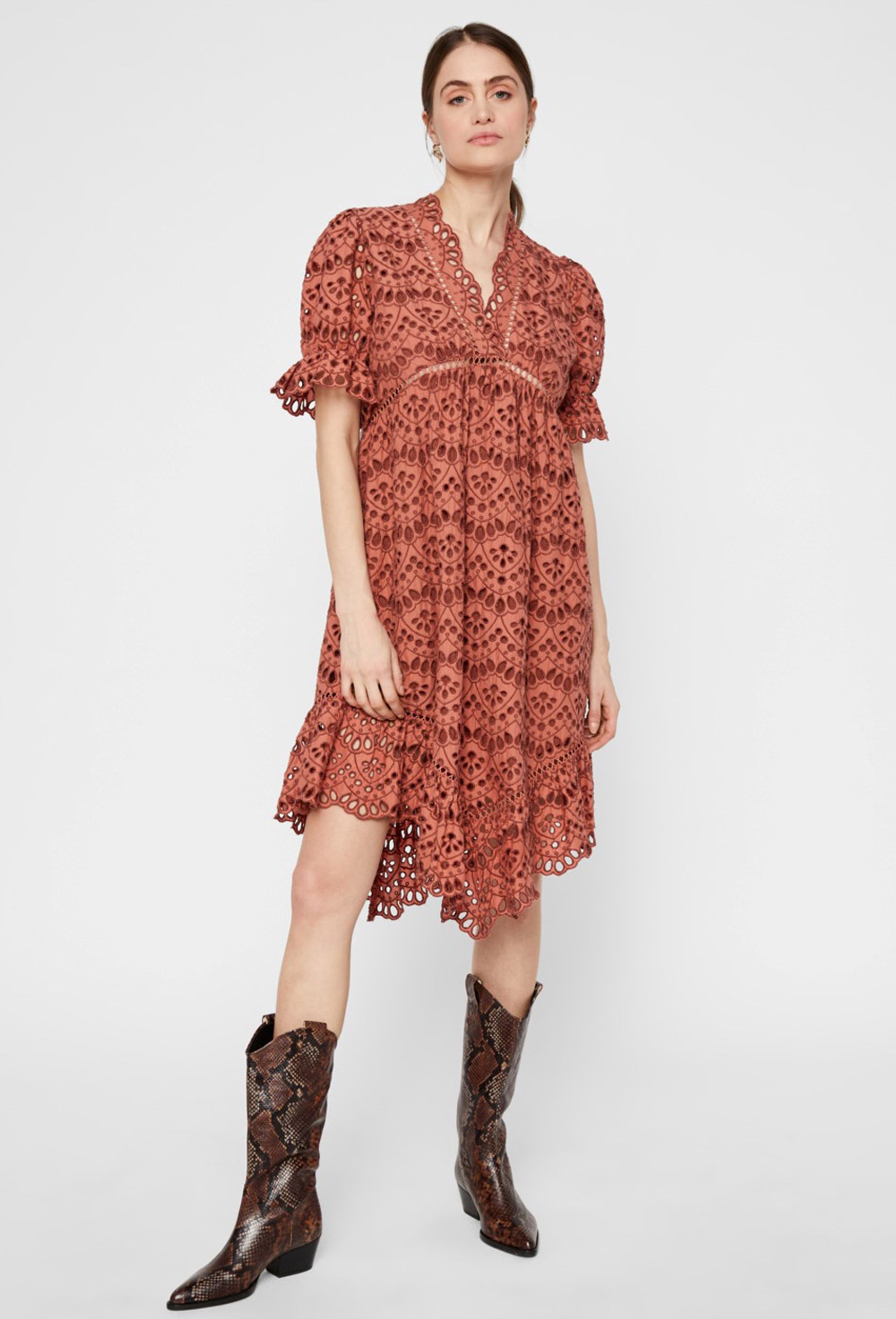 Y.A.S - Dress - YASValanta Dress - Cedar Wood