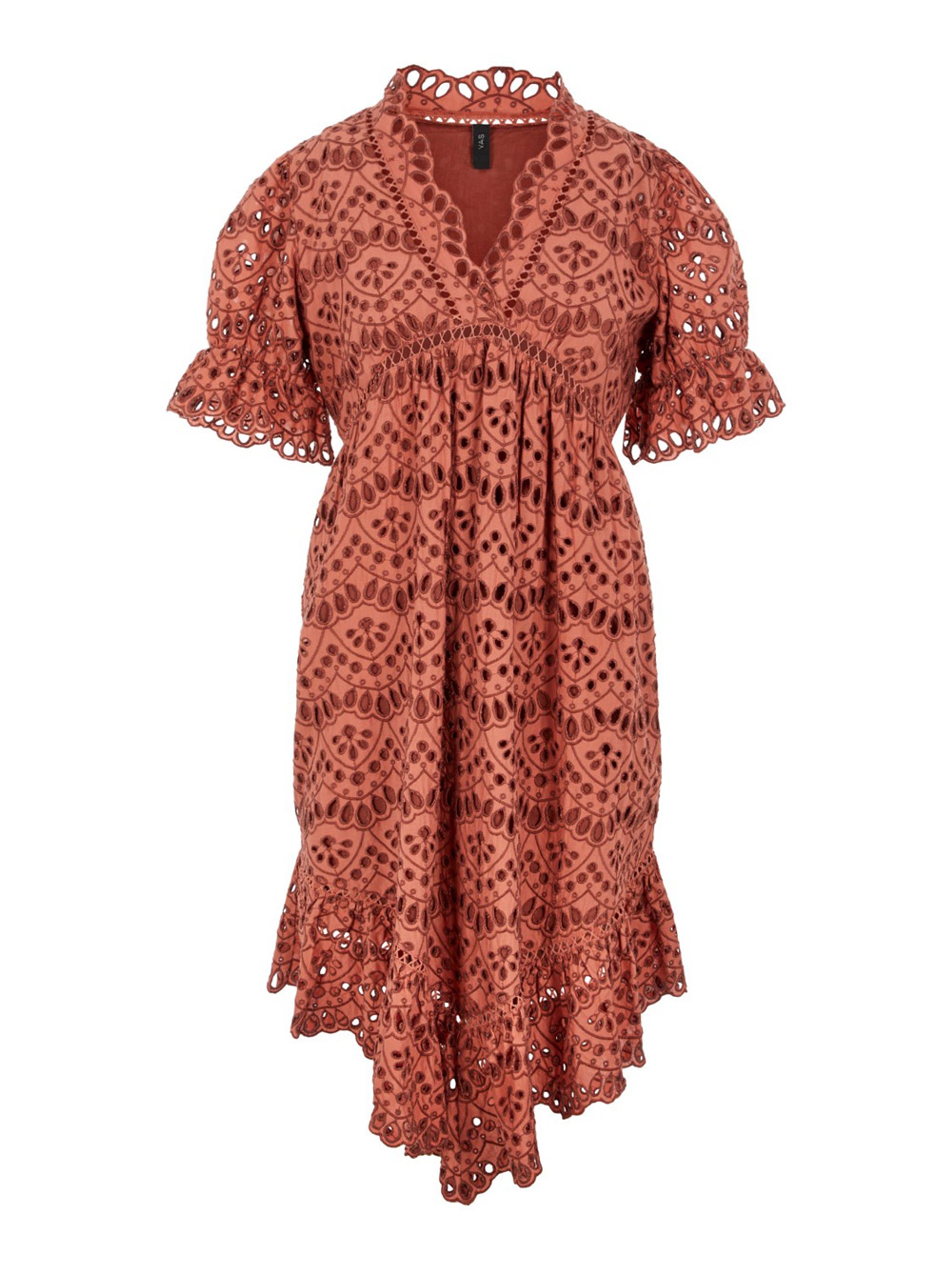 Y.A.S - Dress - YASValanta Dress - Cedar Wood
