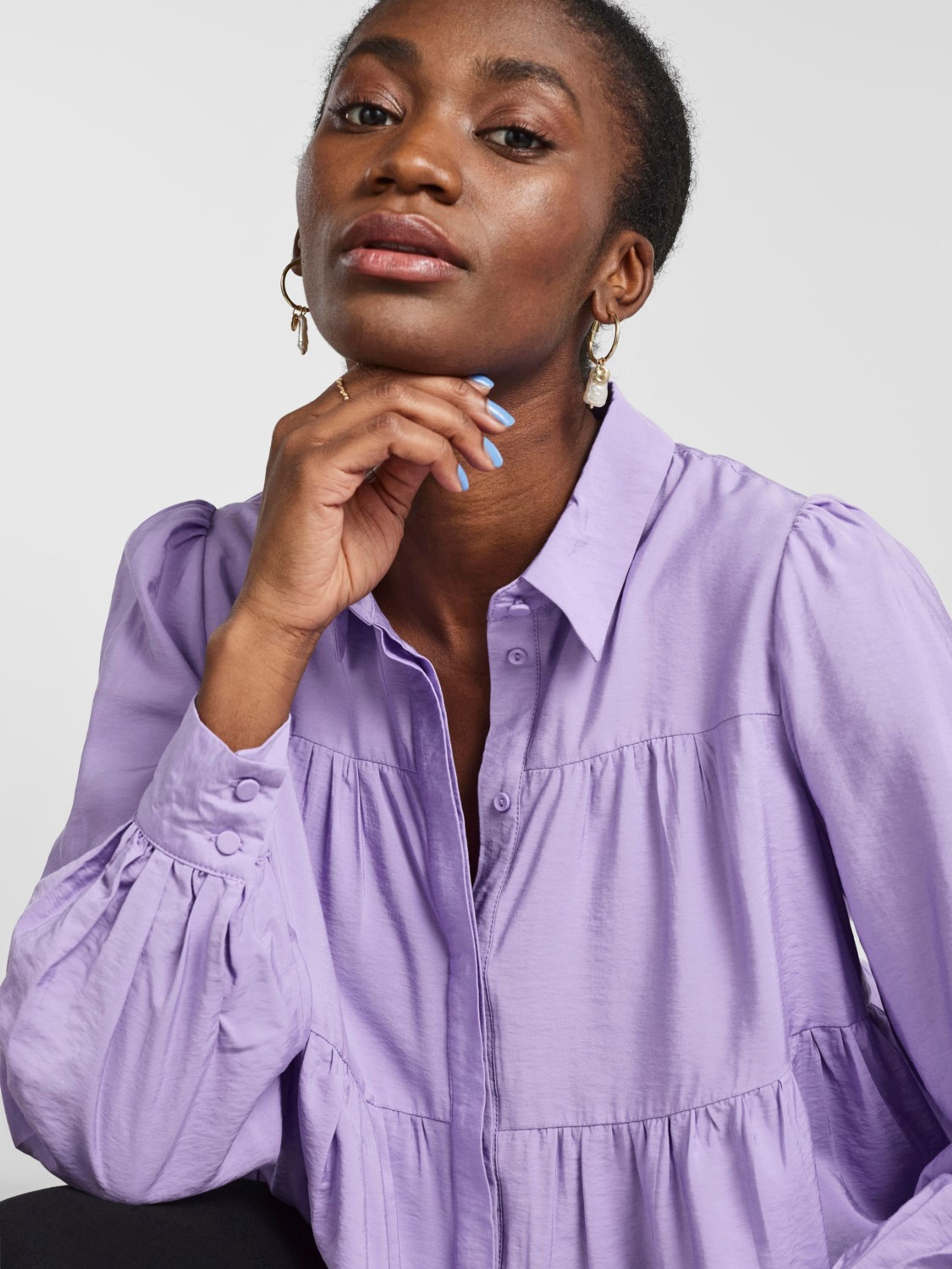 Y.A.S - Paita - YASPala LS Shirt - Bougainvillea