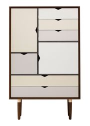 Sortlakeret Eg / Alpino, Silver, Iron (Udsolgt)