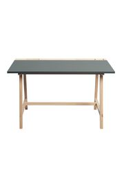 White Stained Oak / Antracitgrey Linoleum (Vendu)