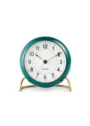 Table clock green/white (Sold Out)