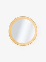 Cappuccino-coloured metal with brass frame (Sold Out)