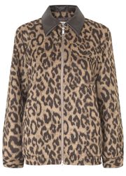 Wool Camel Leopard