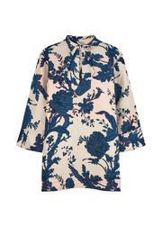 Cream Blue Flower (Vypredané)