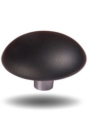 Button-Up: Black leather (Vendu)