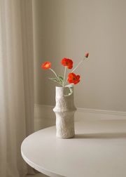 Dark Orange Poppy Flower (Sold Out)