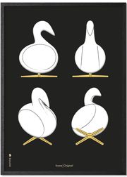 Sortlakeret Eg (Udsolgt)