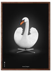 Ramme i mørkt egetræ (Udsolgt)