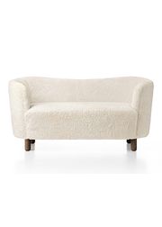 Sheepskin Moonlight/Dark Stained Oak legs (Ausverkauft)