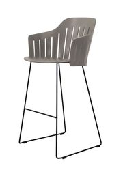 Frame: Black Stainless Steel / Seat: Taupe (Vendu)