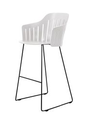 Frame: Black Stainless Steel / Seat: White (Vendu)