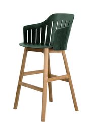 Frame: Teak / Seat: Dark Green (Vendu)