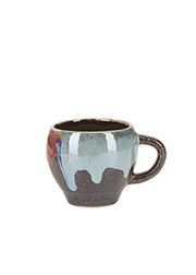 Blue glaze Round (Uitverkocht)