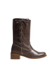 Dark Brown (Escovado Leather) (Wyprzedane)