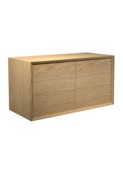 Cabinet w/ 2 Push Doors / Oak - Oil (Udsolgt)