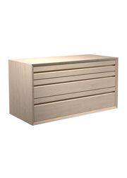 Cabinet w/ 3 Drawers / Oak - Soap (Udsolgt)