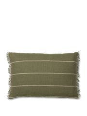 Calm Cushion - Rectangular - Olive/Off-w (Sold Out)