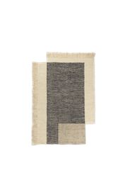 Counter Rug 140 x 200 - Charcoal/Off-whi (Sold Out)
