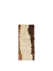 Edge Wall Rug - Off-white/Coffee (Uitverkocht)