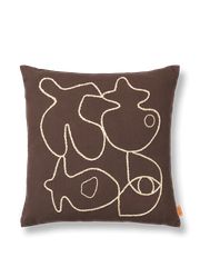Figure Cushion - Coffee/Sand (Sold Out)