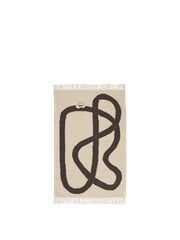 Lane Rug - Off-white/Chocolate (Vyprodáno)