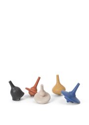Spin Tops - Set of 5 - Multi (Ausverkauft)