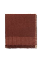 Weaver Throw - Red Brown (Udsolgt)