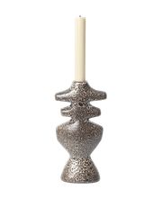 Yara Candle Holder - Large - Brown Spot