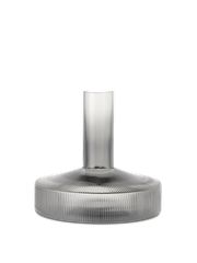 Ripple Wine Carafe - Smoked Grey (Udsolgt)