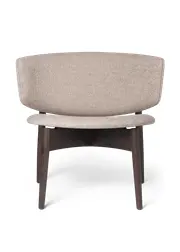 Dark Stained Beech/Sand, Wood - Bouclé (Slutsålt)