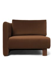 Armrest Left - Rich Velvet - 36 Soft Brown (Vyprodáno)