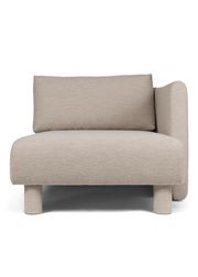 Chaise Long Right - Soft Bouclé - Natural (Vyprodáno)