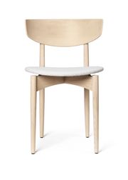 Upholstery seat - Beech/Off-white (Udsolgt)