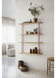 Oak / 4 shelves (Esaurito)