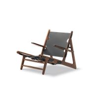 Røget eg, olie, FSC Mix 70% - Læder, sort (Udsolgt)