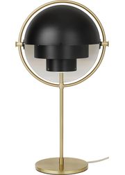 Base: Brass / Shade: Black Semi Matt