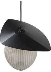 Black / Cream White Semi Matt Ø22 (Udsolgt)