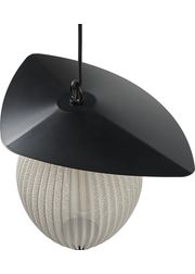 Black / Cream White Semi Matt Ø27 (Udsolgt)