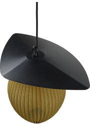 Black / Mustard Gold Semi Matt Ø22 (Udsolgt)