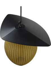 Black / Mustard Gold Semi Matt Ø27 (Udsolgt)