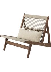 Base: Solid American Walnut Oiled / Rope: Natural Flag (Udsolgt)