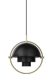 Base: Brass / Shade: Soft Black Semi Matt